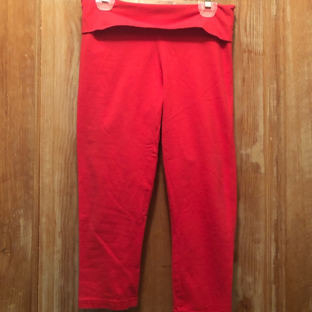 Aerie Pink Cropped Leggings